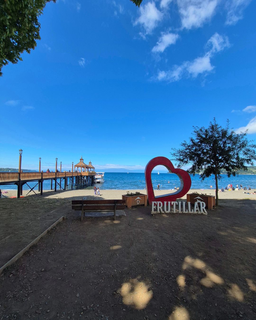 Frutillar Pier on Llanquihue Lake